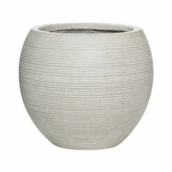 Abby Ridged Plant Pot - Cement 13 Abby Ridged Plant Pot - Cement -Plant Promotion Store 6FSTRICA4