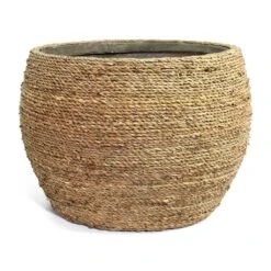 Abby Plant Pot - Straw Grass -Plant Promotion Store Abby Plant Pot Straw Grass 40cm