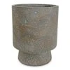 Aily Plant Pot - Earth Cement 1 Aily Plant Pot - Earth Cement -Plant Promotion Store Aily Plant Pot Anthracite 19x23cm