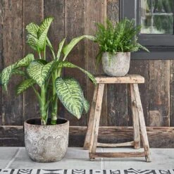 Albero Plant Pot - Cement 22 Albero Plant Pot - Cement -Plant Promotion Store Albero Plant Pot Cement 28 x 26cm