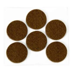 Anti-Scratch Felt Pads - Pack Of 6 X 33mm
