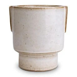 Aries Handles Plant Pot - White -Plant Promotion Store Aries Handles Plant Pot White 14x15cm