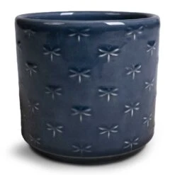 Arley Plant Pot - Blue Dragonfly 16 Arley Plant Pot - Blue Dragonfly -Plant Promotion Store Arley Plant Pot Blue Dragonfly 12.5x13.5cm