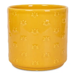 Arley Plant Pot - Yellow Bee -Plant Promotion Store Arley Plant Pot Yellow Bee 17x17.5cm
