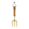 Beech Wood Fork - Gold Plated Stainless Steel
