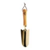 Beech Wood Trowel - Gold Plated Stainless Steel