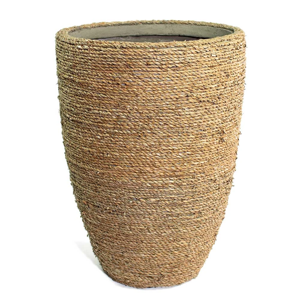 Ben Plant Pot - Straw Grass 3 Ben Plant Pot - Straw Grass
