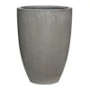 Ben Ridged Planter - Dark Grey -Plant Promotion Store Ben Planter Ridged Dark Grey 40x55cm