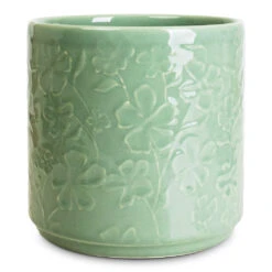 Betsy Embossed Plant Pot - Floral Mint 9 Betsy Embossed Plant Pot - Floral Mint -Plant Promotion Store Betsy Pot Floral Mint 17.5x16.5cm a7265004 e6c0 4c28 9363 a8817bb8cab8