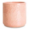 Betsy Embossed Plant Pot - Floral Pink -Plant Promotion Store Betsy Pot Floral Pink 13.5x12cm 2