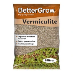 BetterGrow Vermiculite 7 BetterGrow Vermiculite -Plant Promotion Store BetterGrow Vermiculite 8L