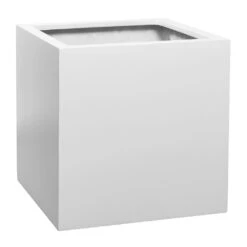 Block Essentials Planter - Matt White 14 Block Essentials Planter - Matt White -Plant Promotion Store Block Essentials Planter Matt White 50x50x50cm