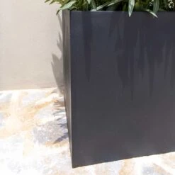 Block Natural Planter - Black 16 Block Natural Planter - Black -Plant Promotion Store Block Natural Planter Black 1