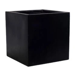 Block Natural Planter - Black 14 Block Natural Planter - Black -Plant Promotion Store Block Natural Planter Black 30x30x30cm