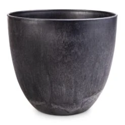 Bola Artstone Plant Pot - Black -Plant Promotion Store Bola Artstone Plant Pot Black 17x15cm 7