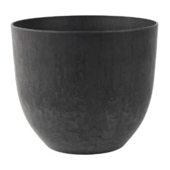 Bola Artstone Plant Pot - Black -Plant Promotion Store Bola Artstone Plant Pot Black Small