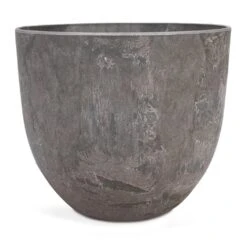 Bola Artstone Plant Pot - Grey