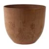 Bola Artstone Plant Pot - Oak 2 Bola Artstone Plant Pot - Oak -Plant Promotion Store Bola Artstone Plant Pot Rust Small
