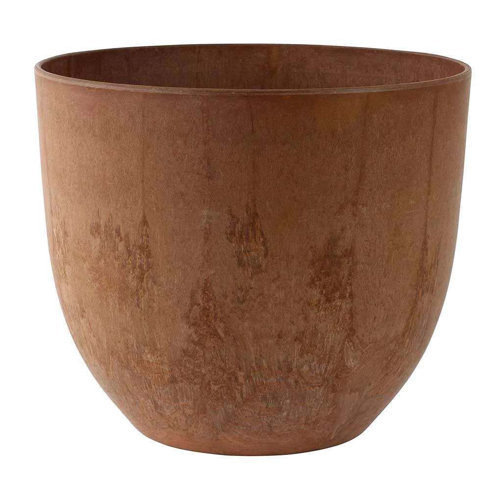 Bola Artstone Plant Pot - Oak 3 Bola Artstone Plant Pot - Oak