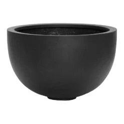 Bowl Natural Planter - Black 8 Bowl Natural Planter - Black -Plant Promotion Store Bowl Natural Planter Black 45x28cm