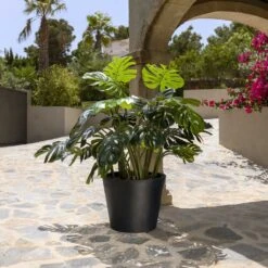 Bucket Natural Planter - Black -Plant Promotion Store Bucket Natural Planter Black 4