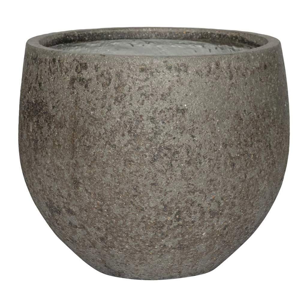 Mini Orb Cement & Stone Plant Pot - Granite Grey 3 Mini Orb Cement & Stone Plant Pot - Granite Grey