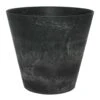 Claire Artstone Plant Pot - Black 1 Claire Artstone Plant Pot - Black -Plant Promotion Store Claire Artstone Plant Pot Black Medium Large