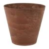 Claire Artstone Plant Pot - Oak -Plant Promotion Store Claire Artstone Plant Pot Rust Medium Large