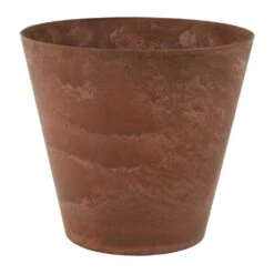 Claire Artstone Plant Pot - Oak