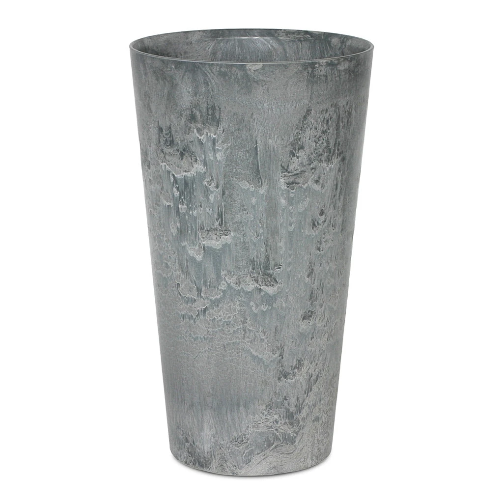 Claire Artstone Tall Planter - Grey 3 Claire Artstone Tall Planter - Grey