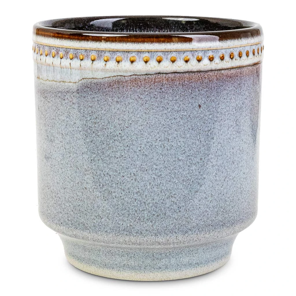 Clover Plant Pot - Heather 3 Clover Plant Pot - Heather