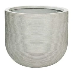 Cody Ridged Plant Pot - Cement 21 Cody Ridged Plant Pot - Cement -Plant Promotion Store Cody Plant Pot Ridged Cement 42x37cm