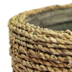 Cody Plant Pot - Straw Grass 39 Cody Plant Pot - Straw Grass -Plant Promotion Store Cody Plant Pot Straw Grass Close Up