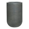 Cody Ridged Tall Planter - Dark Grey 2 Cody Ridged Tall Planter - Dark Grey -Plant Promotion Store Cody Plant Vase Ridged Dark Grey 35x55cm