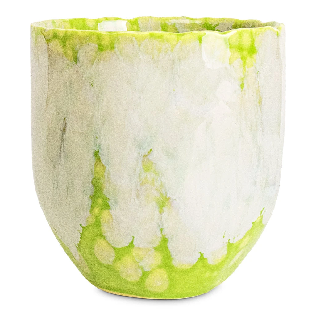 Davide Plant Pot - Apple Green 3 Davide Plant Pot - Apple Green