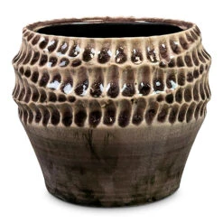 Deb Plant Pot - Aubergine -Plant Promotion Store Deb Pot Aubergine 13x11cm