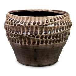 Deb Plant Pot - Aubergine -Plant Promotion Store Deb Pot Aubergine 20x15cm