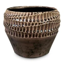 Deb Plant Pot - Aubergine -Plant Promotion Store Deb Pot Aubergine 22x17cm