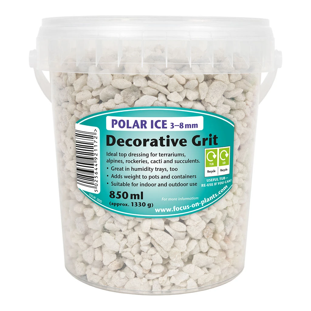 Decorative Grit 3 - 8 Mm - Polar Ice 3 Decorative Grit 3 - 8 Mm - Polar Ice