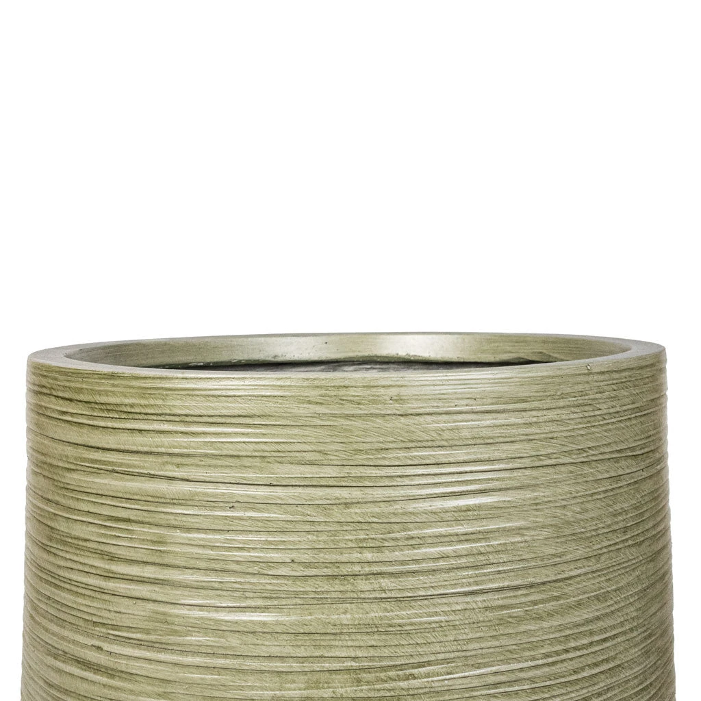 Dune Cylinder Planter - Pistachio 5 Dune Cylinder Planter - Pistachio - Image 3