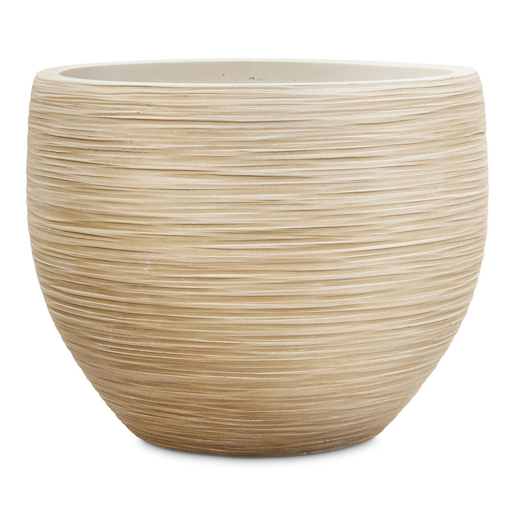Dune Globe Planter - Oat 4 Dune Globe Planter - Oat - Image 2