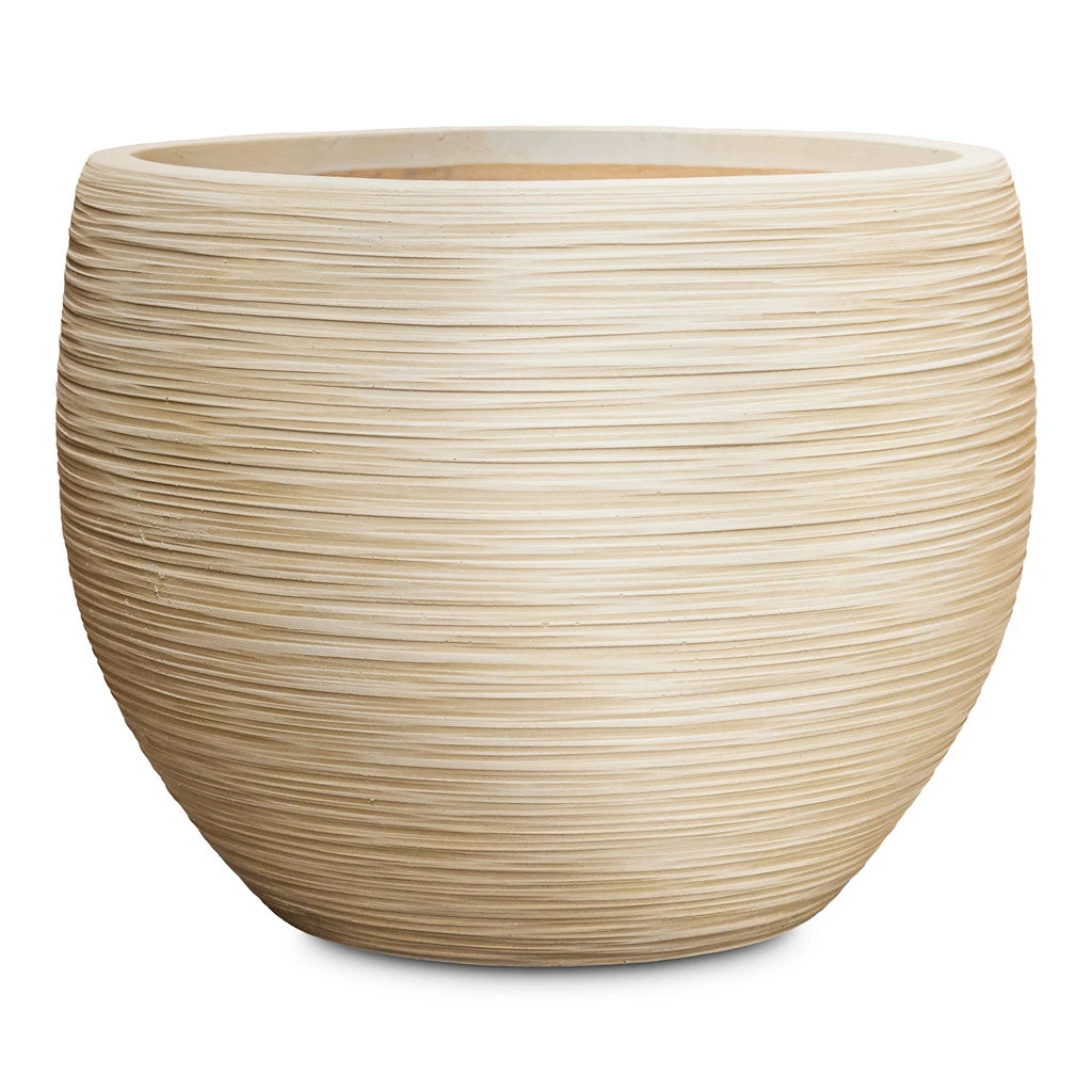 Dune Globe Planter - Oat 3 Dune Globe Planter - Oat