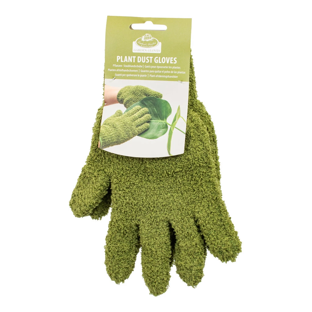 Plant Dust Gloves - Green 3 Plant Dust Gloves - Green