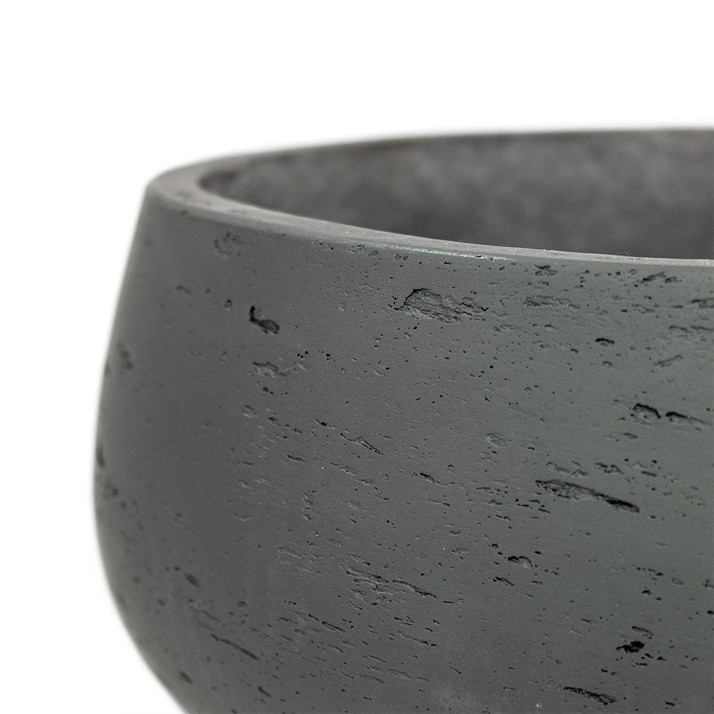 Eileen Plant Bowl - Black Washed 4 Eileen Plant Bowl - Black Washed - Image 2