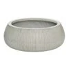 Eileen Ridged Plant Bowl - Cement -Plant Promotion Store Eileen Plant Bowl Ridged Cement