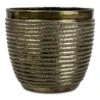 Elise Metal Plant Pot - Green