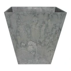 Ella Artstone Plant Pot - Grey