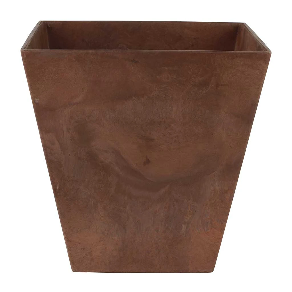 Ella Artstone Plant Pot - Oak 3 Ella Artstone Plant Pot - Oak
