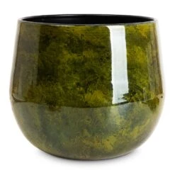 Emmie Metal Plant Pot - Mystic Yellow