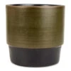 Erik Plant Pot - Dark Olive -Plant Promotion Store Erik Plant Pot Olive 26x23cm